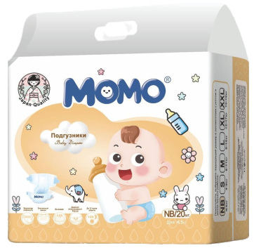 MOMO Bantlı bebek bezleri