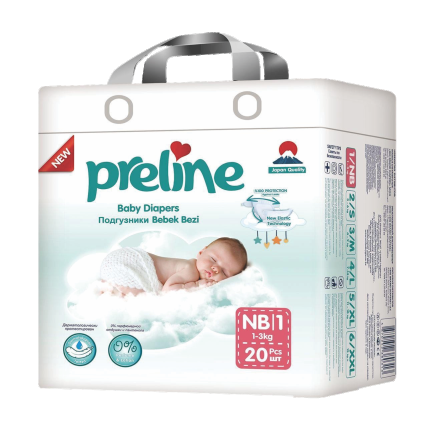 Preline baby Bantlı bebek bezleri